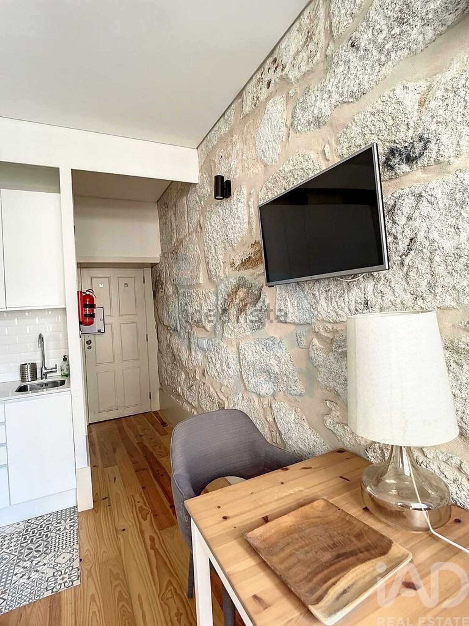 T0（单人公寓）出售在Marquês - 客厅