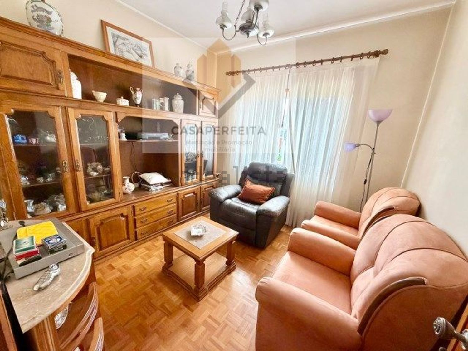 双拼别墅出售在Rua Central de Campos - 客厅