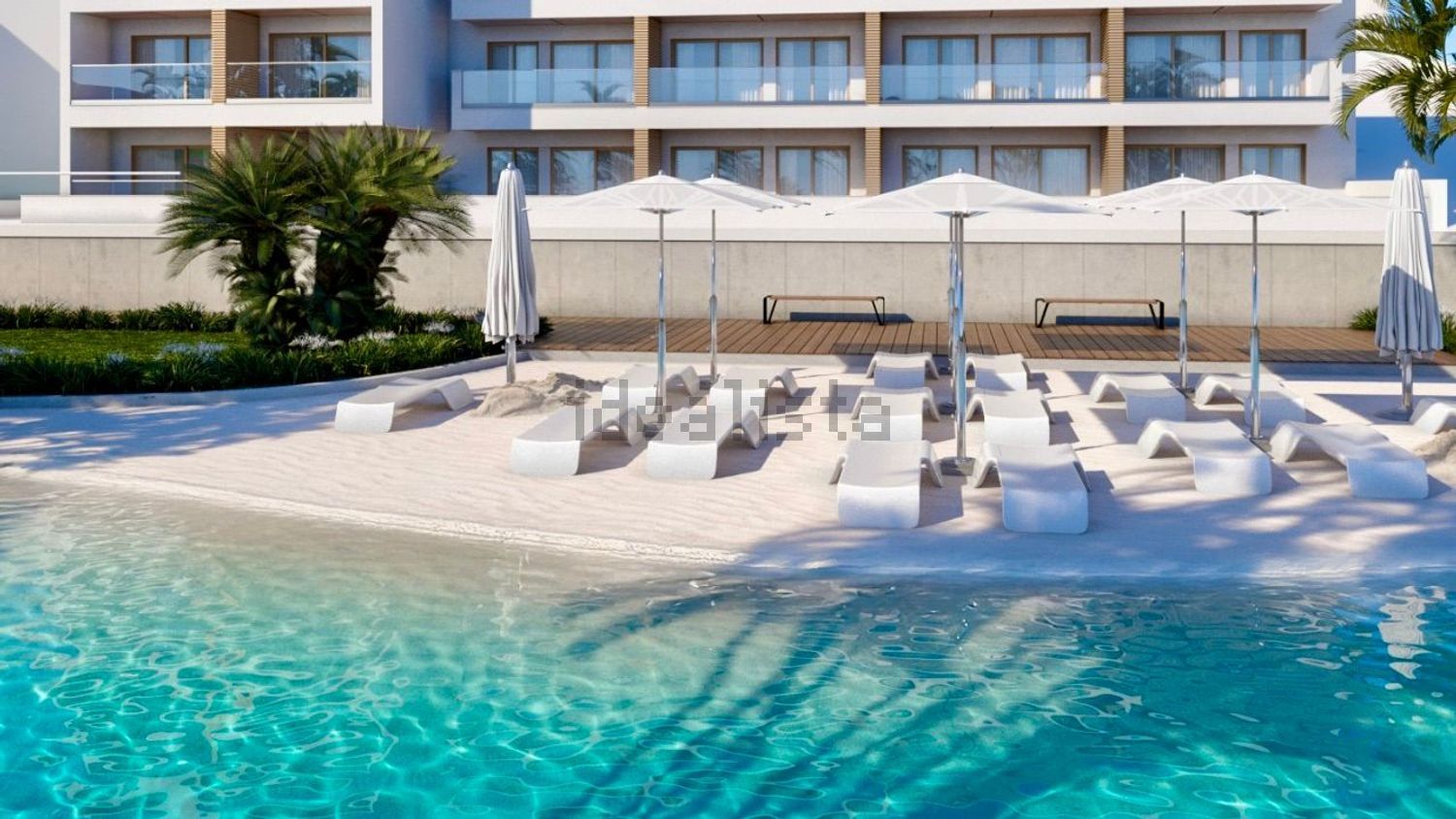 公寓 t1出售在Calheta - 游泳池