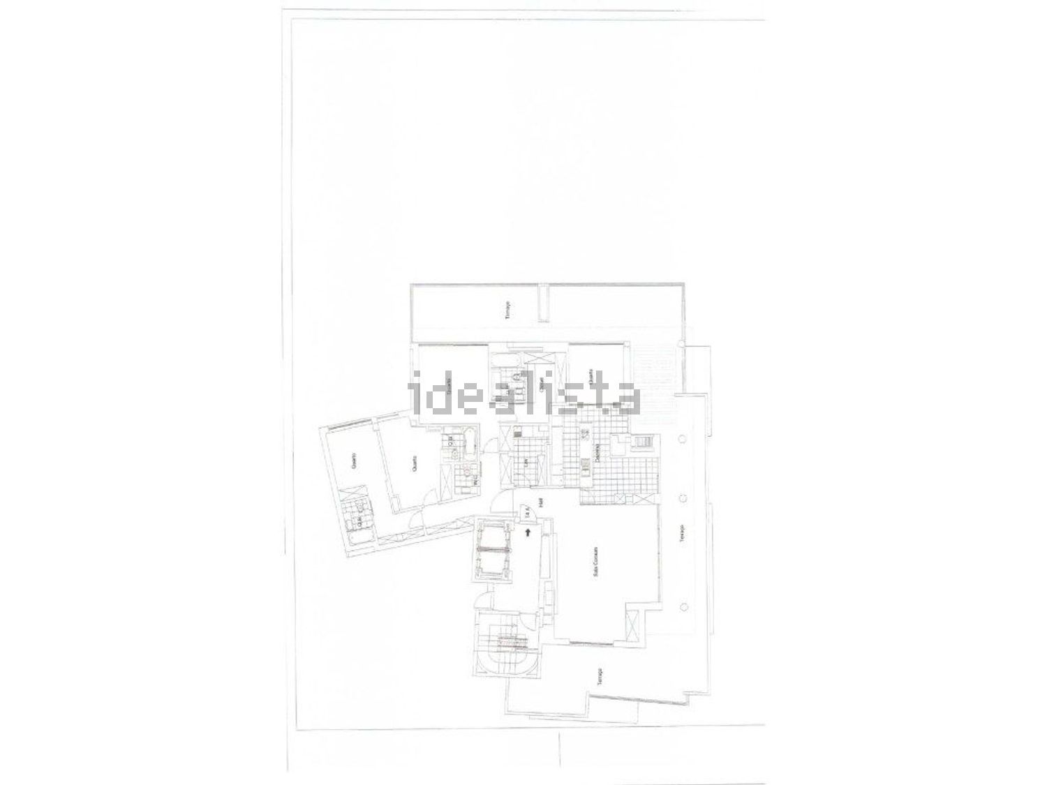 顶层公寓出售在Avenida dos Descobrimentos - 平面图
