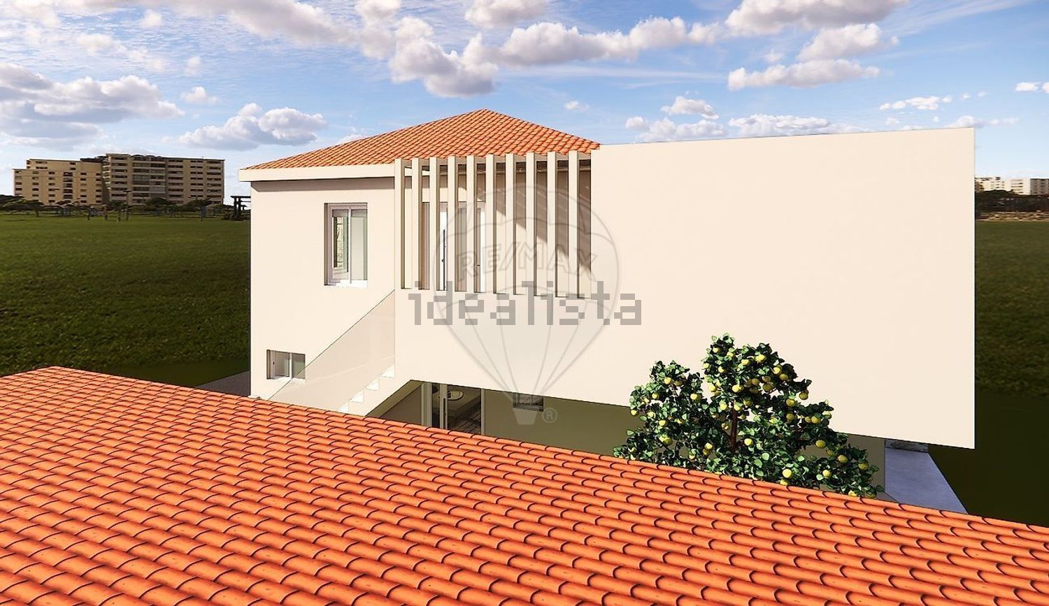 小楼房或独栋别墅出售在Travessa Souto - 外立面