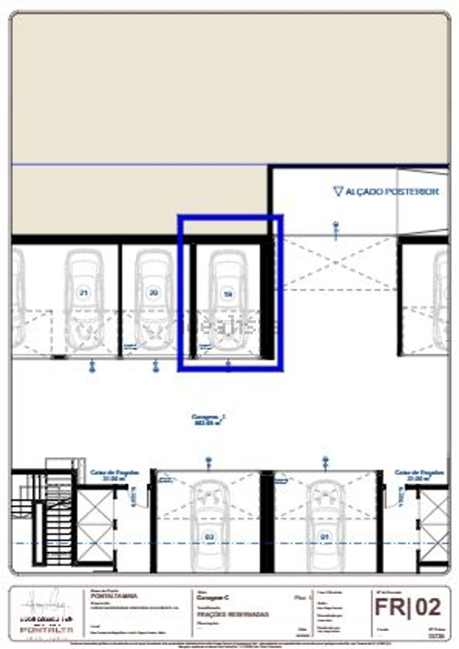 公寓 t2出售在Rua Fernão de Magalhães s/n - 平面图