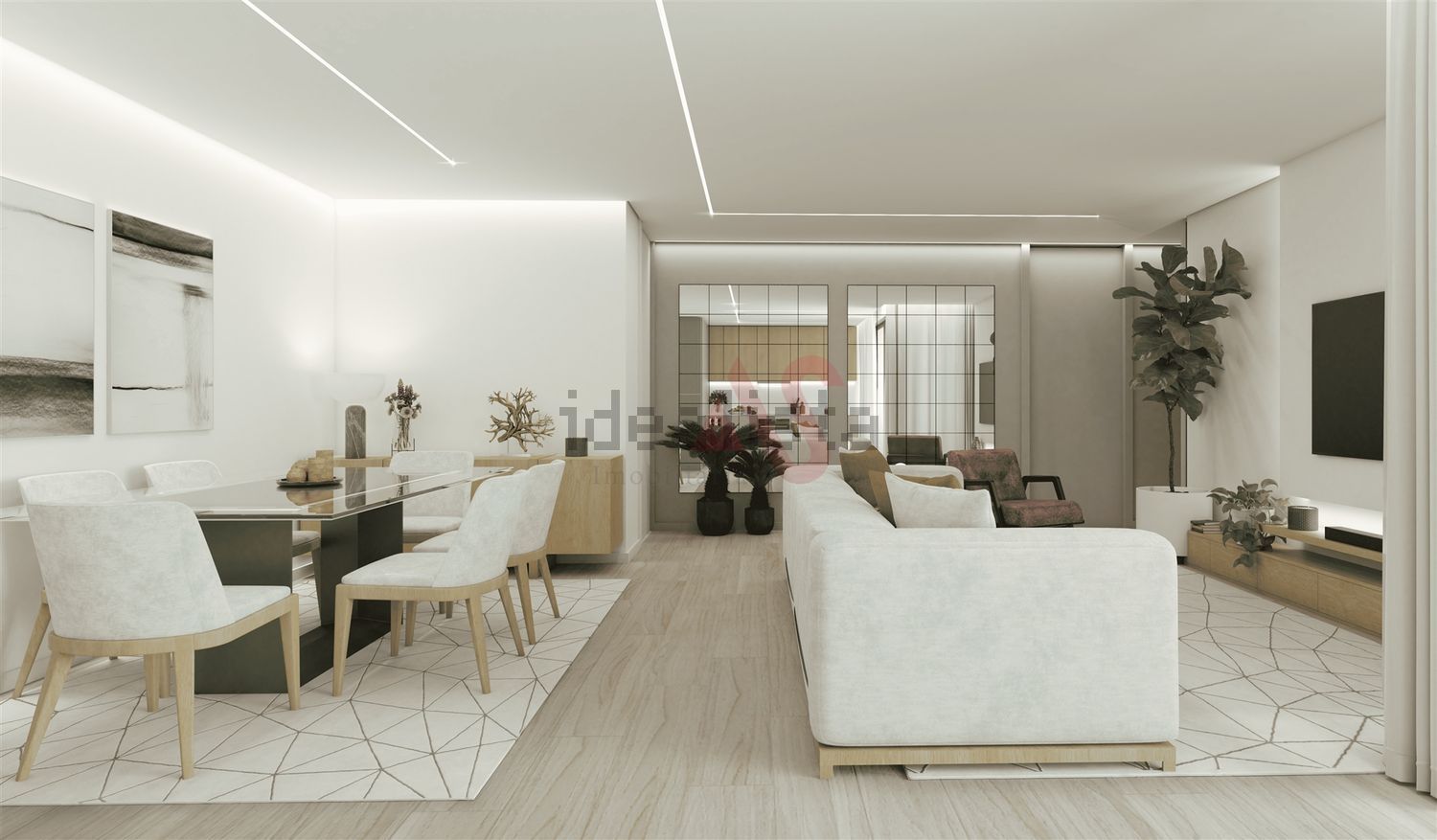 公寓 t2出售在Rua da Corujeira de Baixo, 349 - 客厅