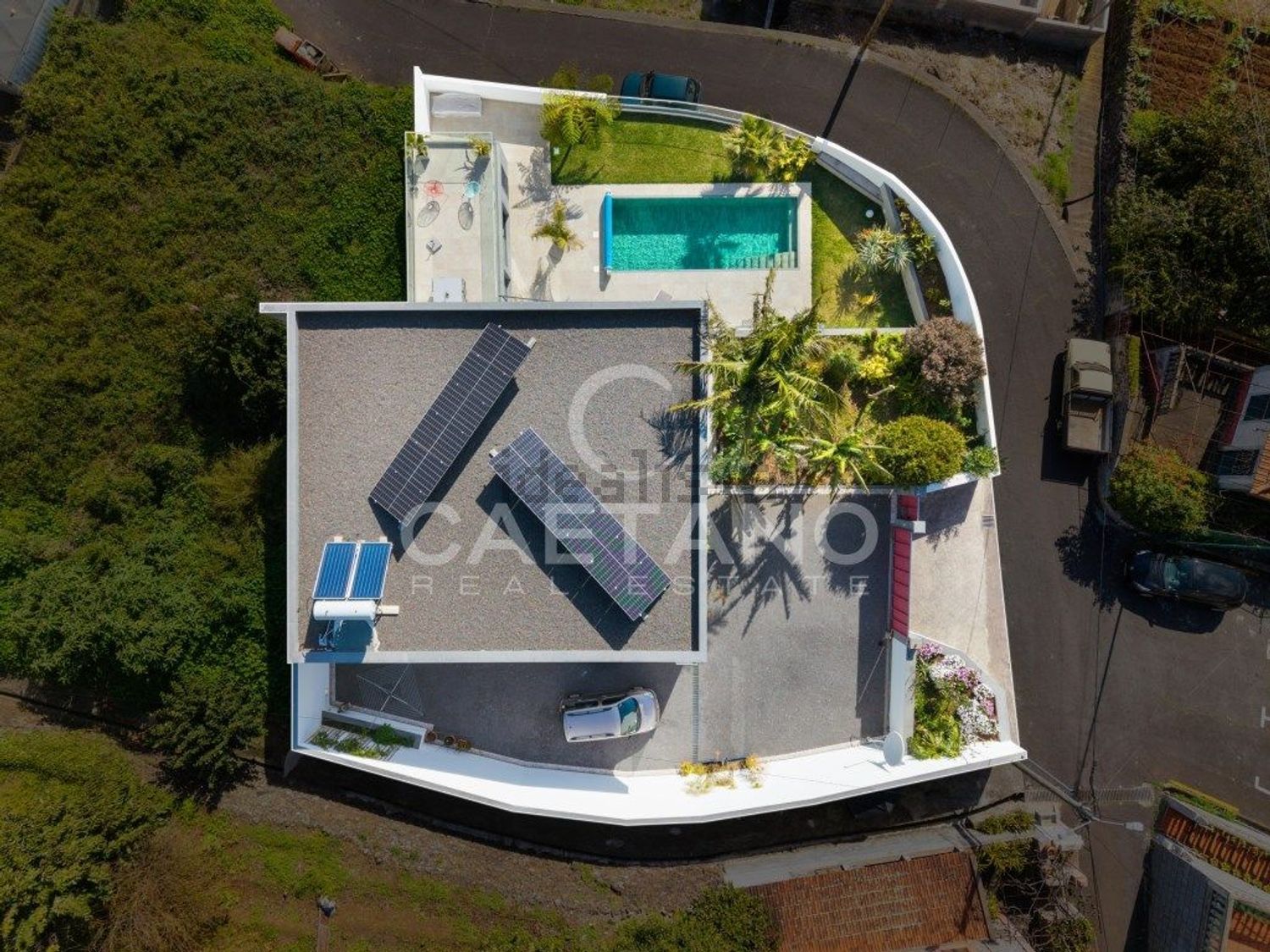小楼房或独栋别墅出售在Estreito da Calheta - 平面图