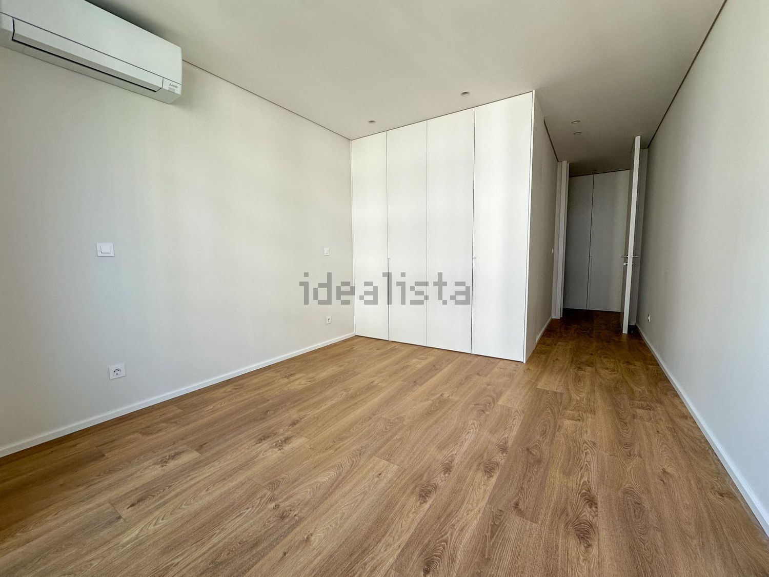 出租公寓 t2在Rua José António Vidal - 卧室