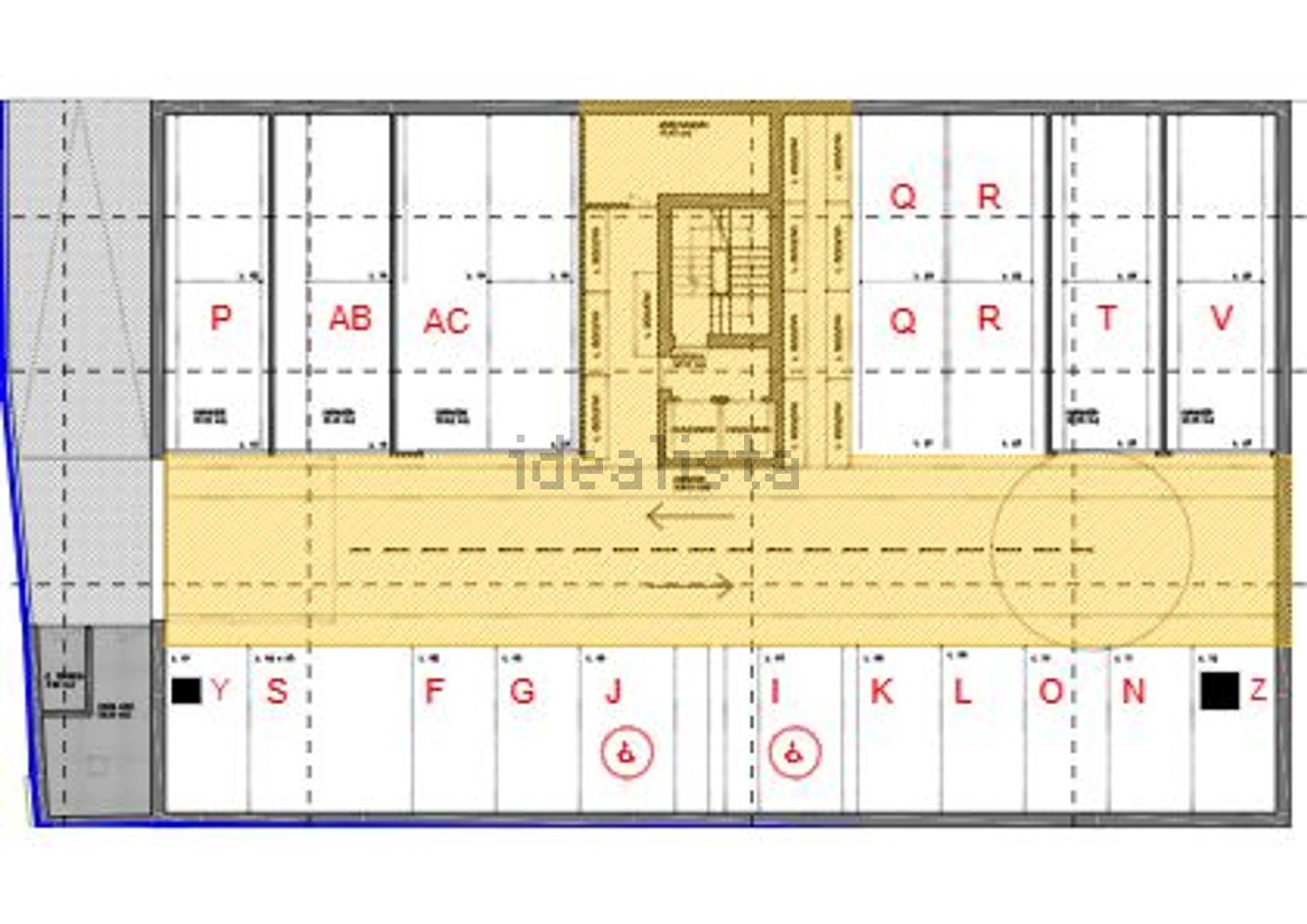 公寓 t2出售在Rua de São Vicente s/n - 平面图