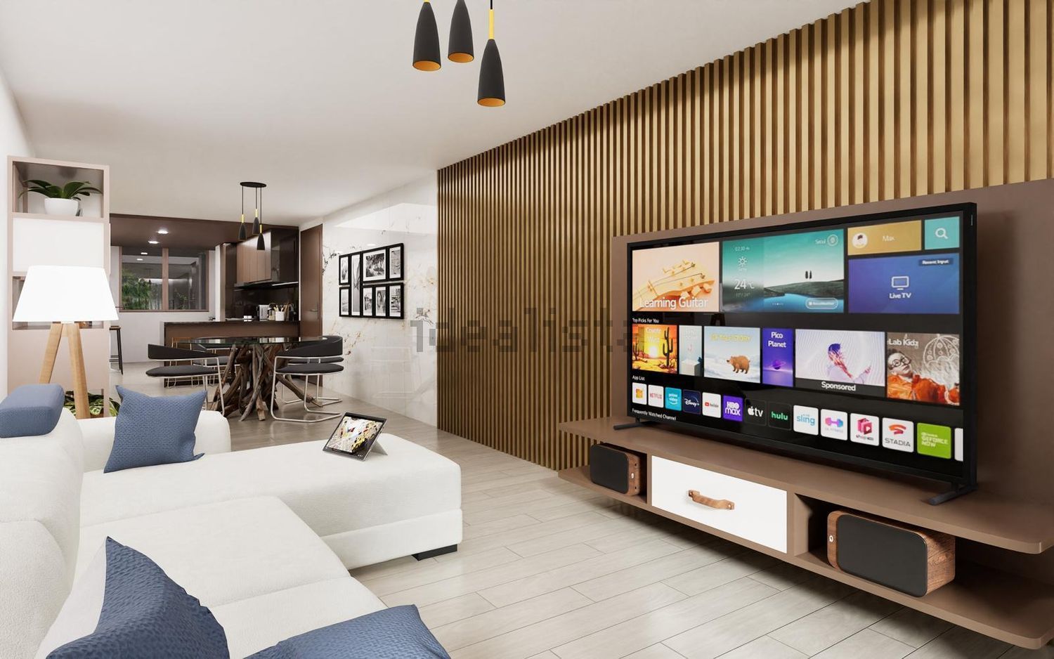 公寓 t3出售在Estrada de Santa Clara, 205 - 客厅