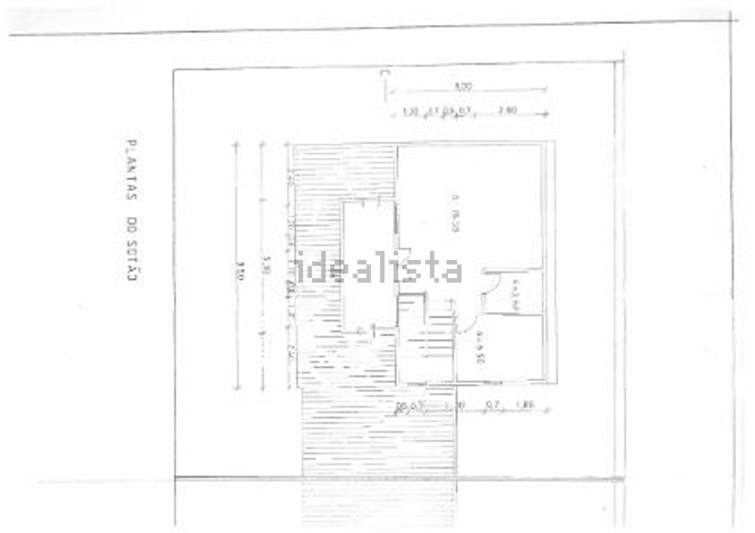 小楼房或独栋别墅出售Urbanização da Torrinha Rua b - 平面图
