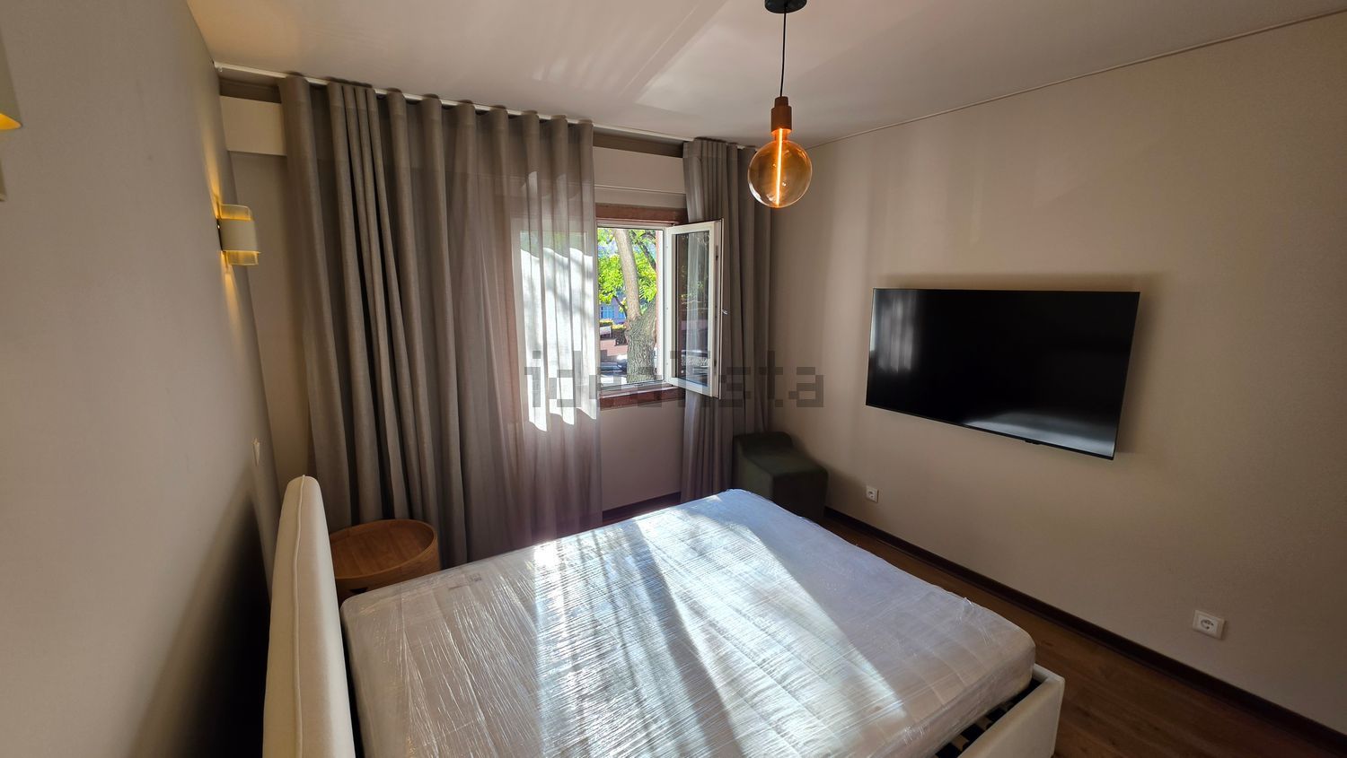 出租公寓 t2在Rua Hospital Velho, 1 - 卧室