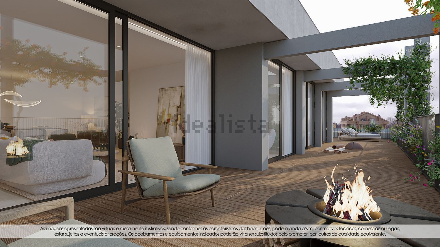公寓 t2出售在Rua Comércio do Porto - 客厅