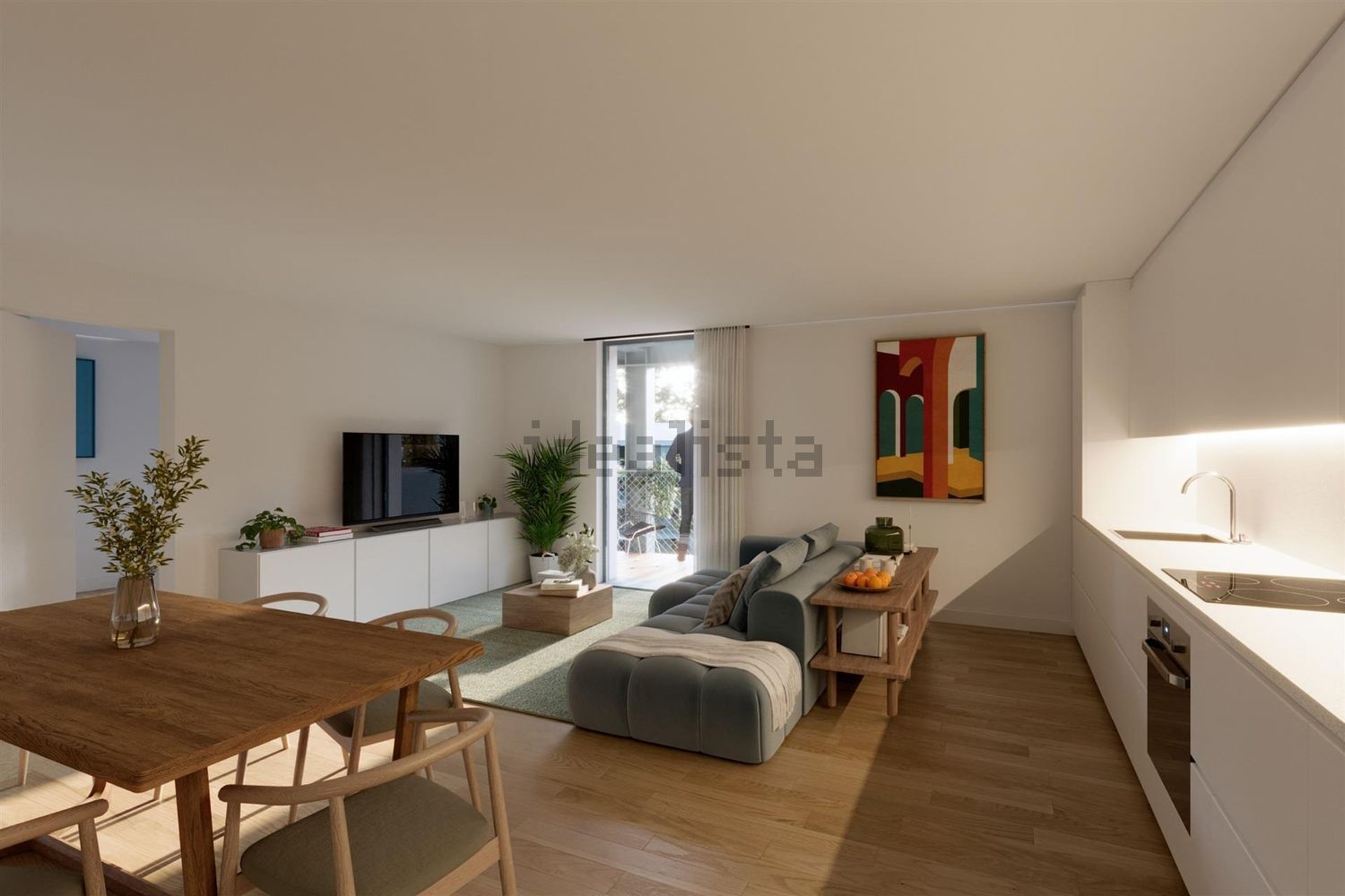 公寓 t2出售在Praça de 9 de Abril, 260 - 客厅