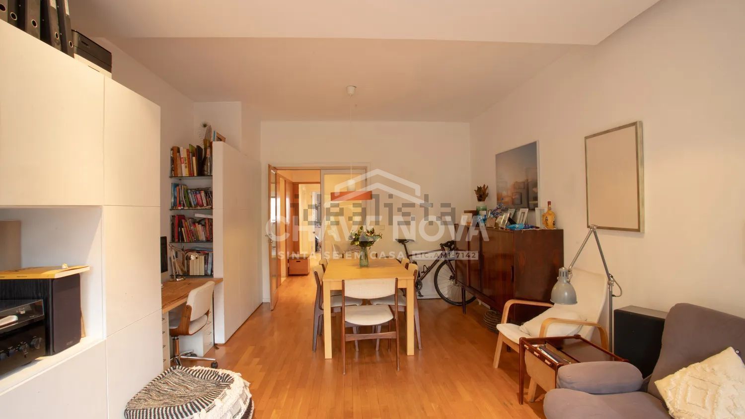 公寓 t3出售在Rua do Passeio Alegre, 322 - 客厅