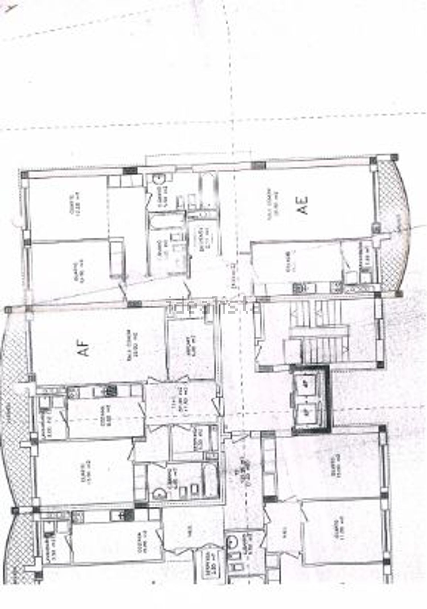 公寓 t2出售在Rua do Meilão, 25 - 平面图