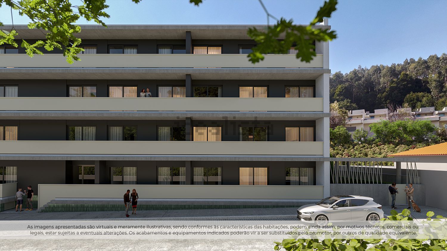 公寓 t2出售在Rua Gonçalves de Castro - 视线