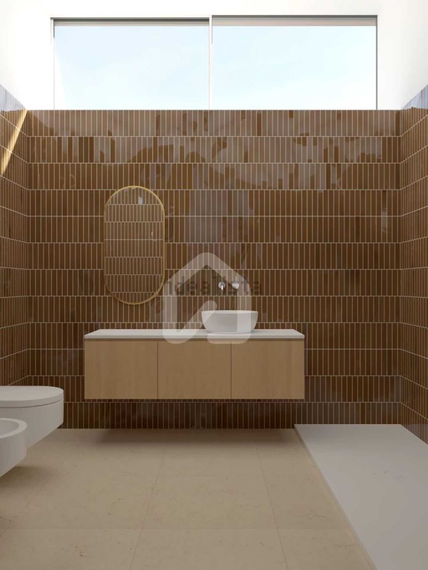 小楼房或独栋别墅出售在Esmeriz e Cabeçudos - 卫生间