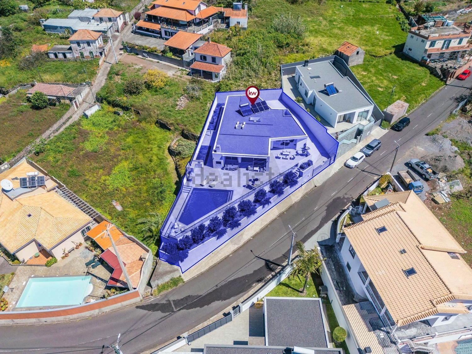 小楼房或独栋别墅出售在Rua da Achada de Santo Antão, 39 - 详情