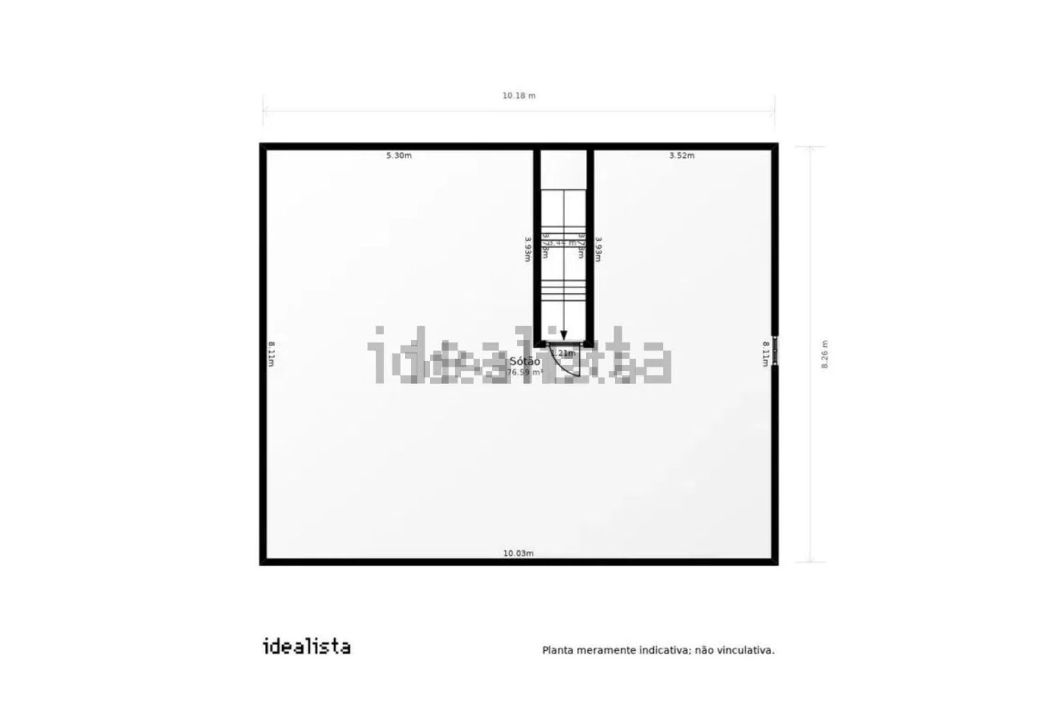 公寓 t3出售Lugar de Santa, 60 - 平面图