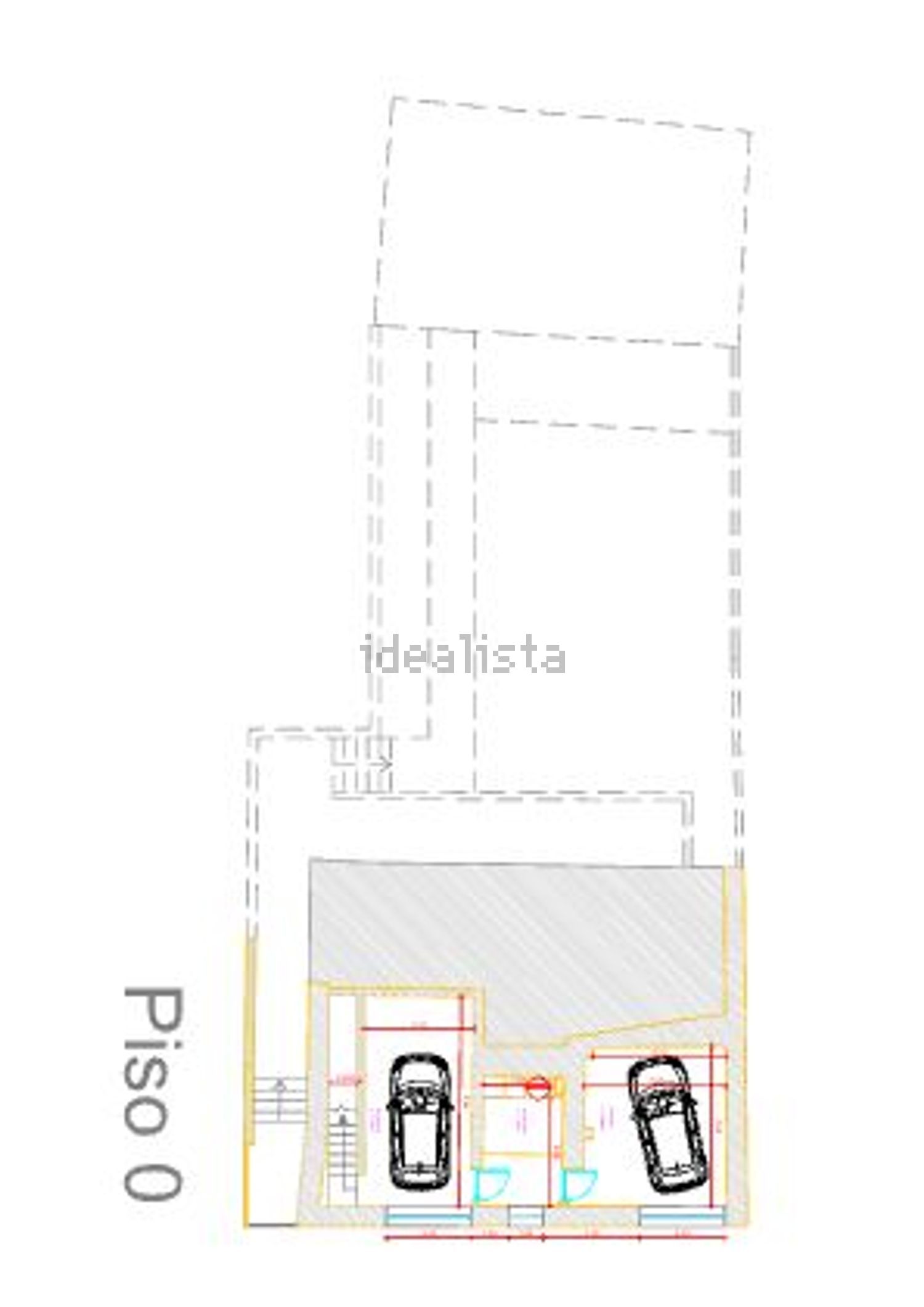 双拼别墅出售在Rua Caruma - 平面图