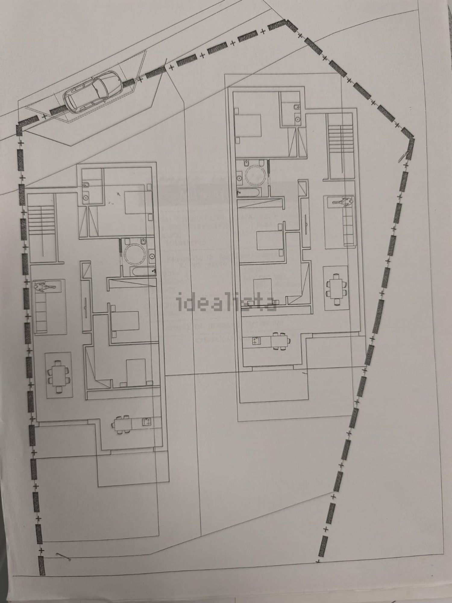 小楼房或独栋别墅出售在Avenida Nossa Senhora de Fátima - 平面图