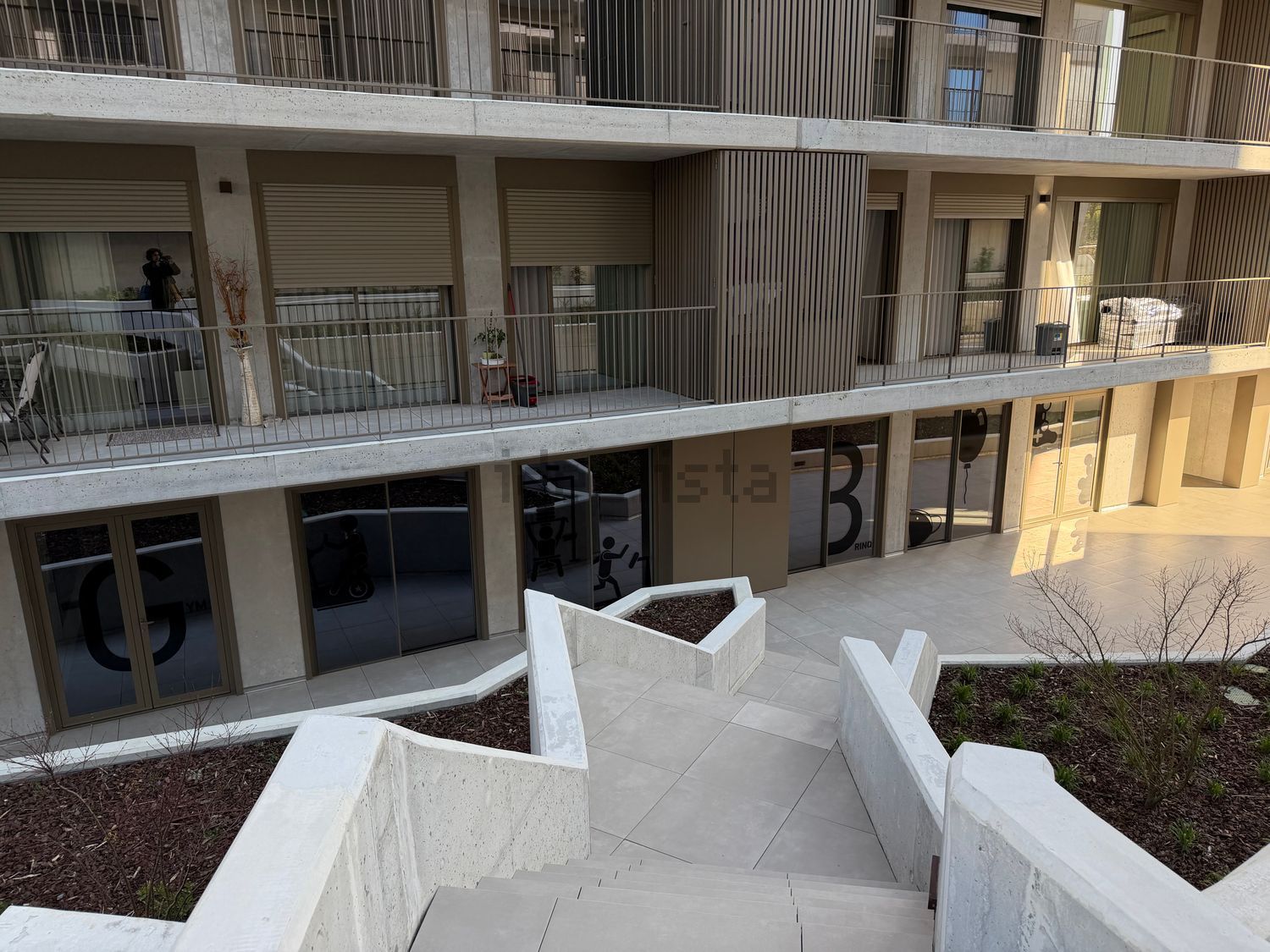 出租公寓 t1在Rua José Saramago, 564 - 阳台