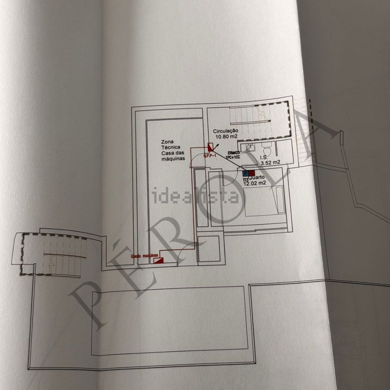 小楼房或独栋别墅出售Impasse da Calçada, 12 - 平面图