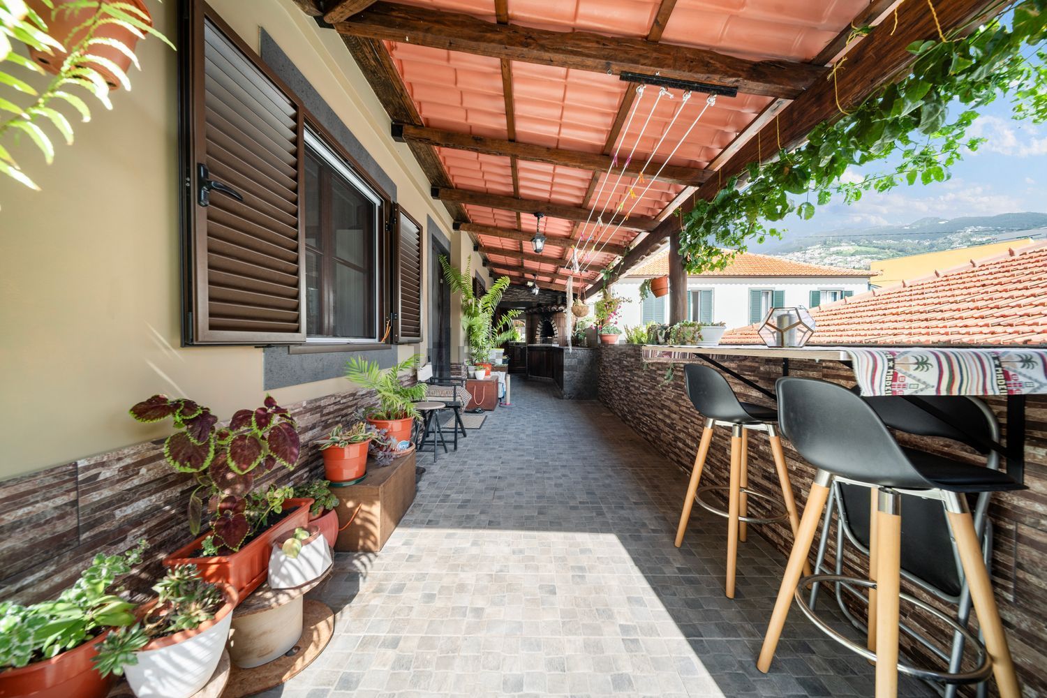 小楼房出售在Travessa dos moinhos, 4 - 阳台