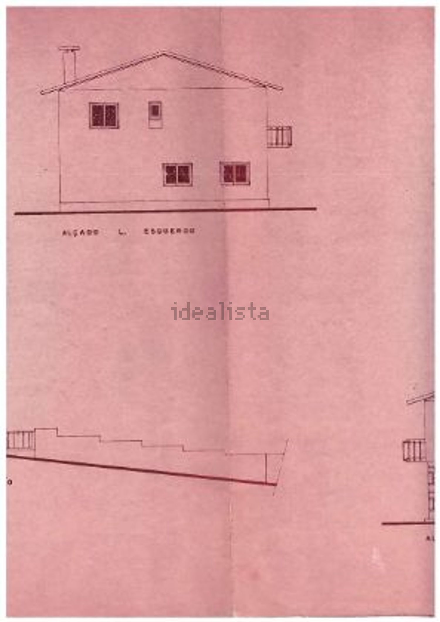小楼房或独栋别墅出售在Rua de São Pedro - 平面图
