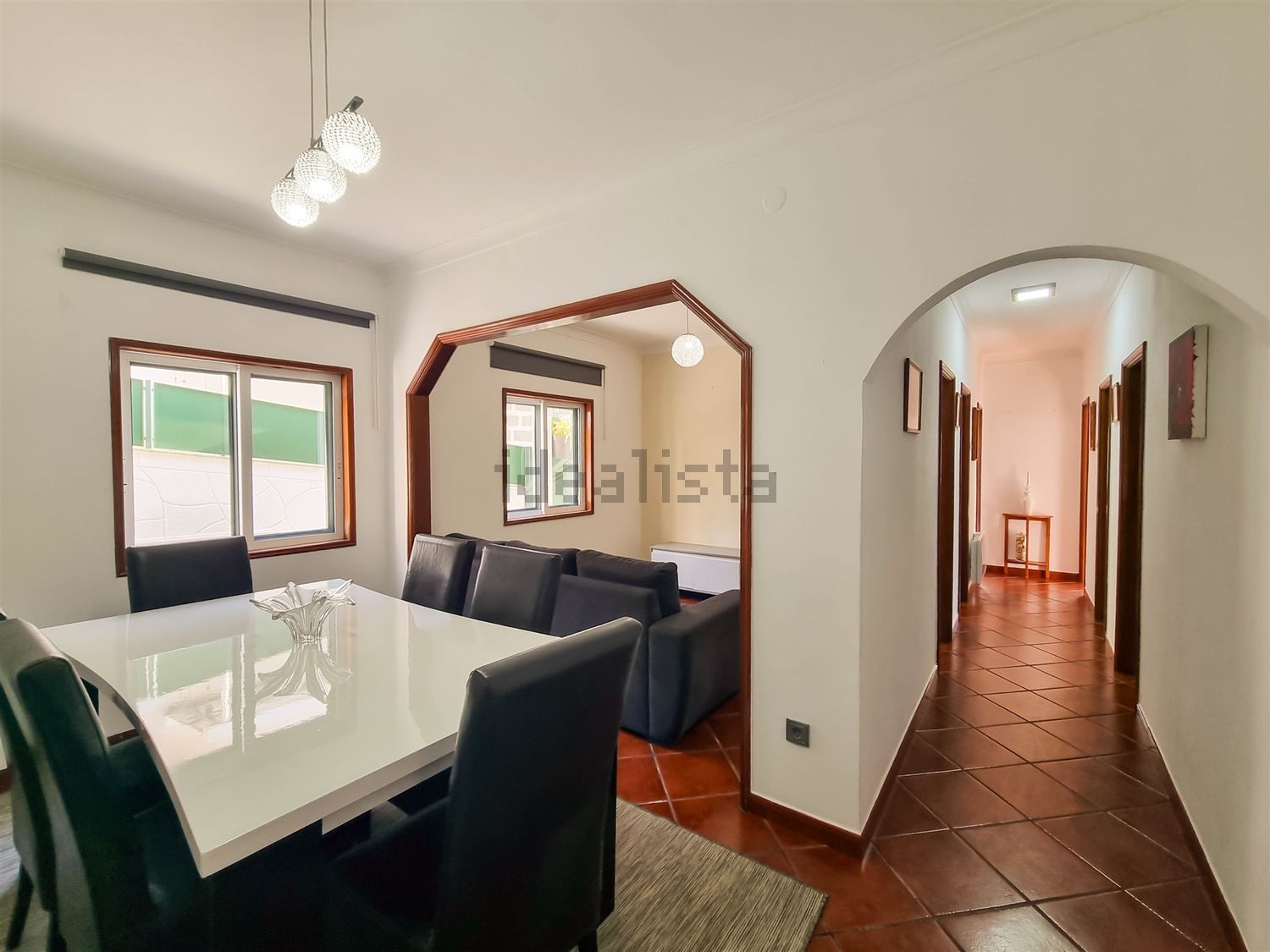 出租小楼房在Rua da Pedreira s/n - 餐厅