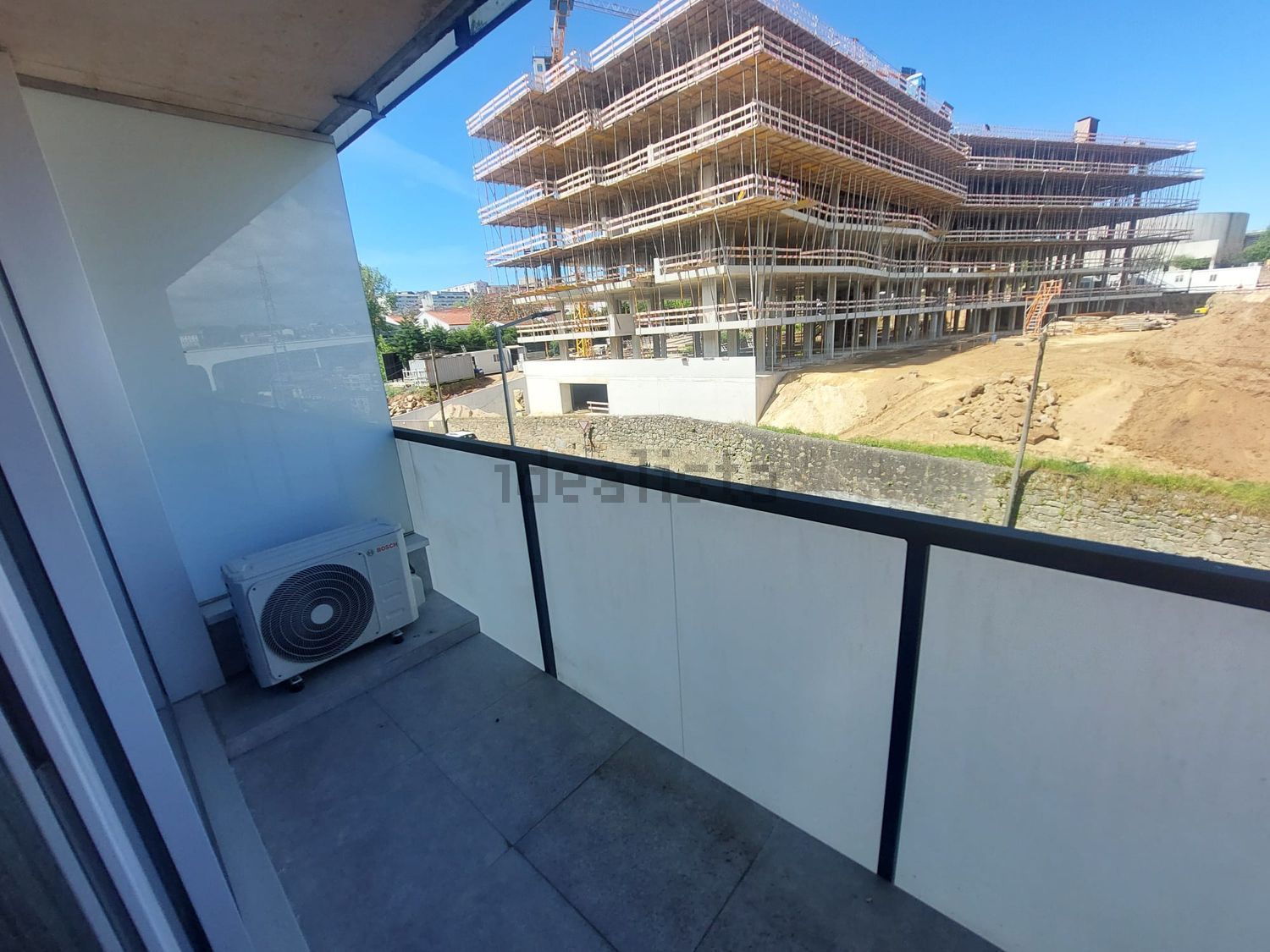 出租公寓 t1在Rua do Doutor Alfredo Faria de Magalhães, 383 - 阳台