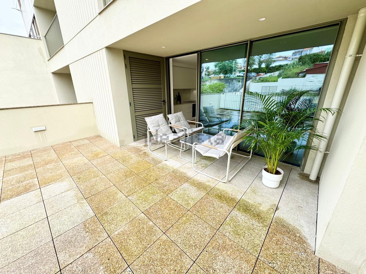 出租公寓 t2在Rua do Padre António Vieira - 阳台