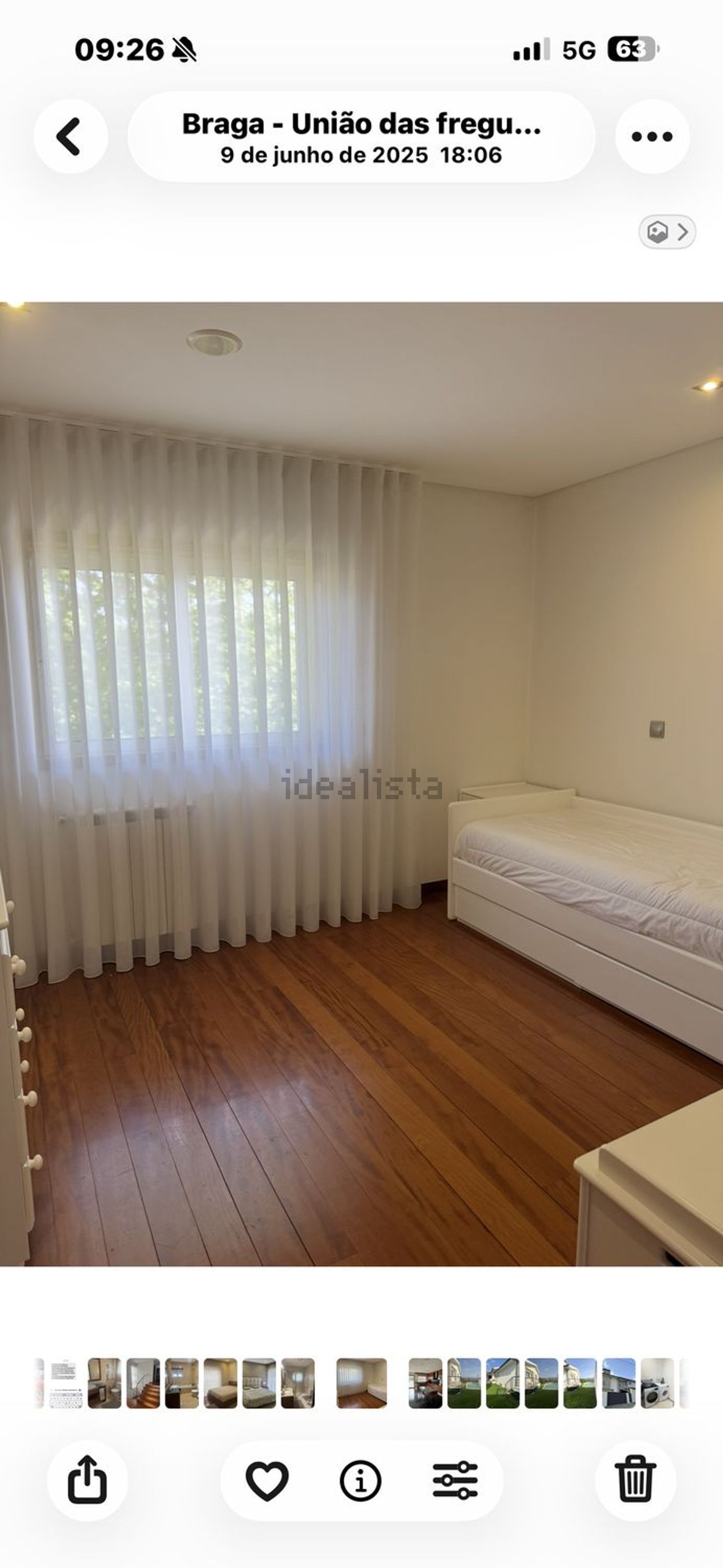 出租小楼房或独栋别墅Calçada de Vila Nova, 10 - 卧室
