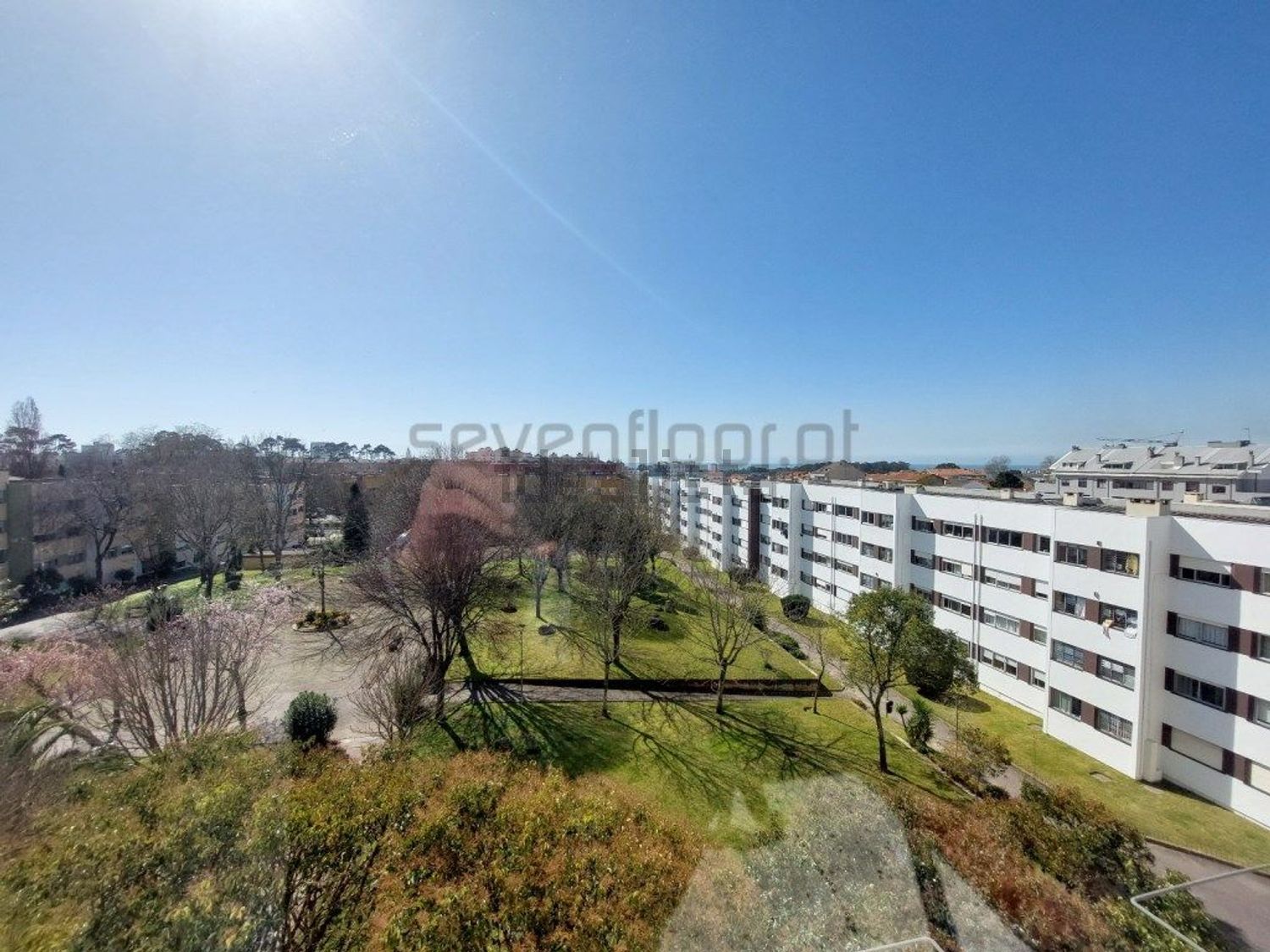 出租公寓 t3在Cooperativa dos Arquitectos - Fonte da Moura - Pedra Verde - 花园
