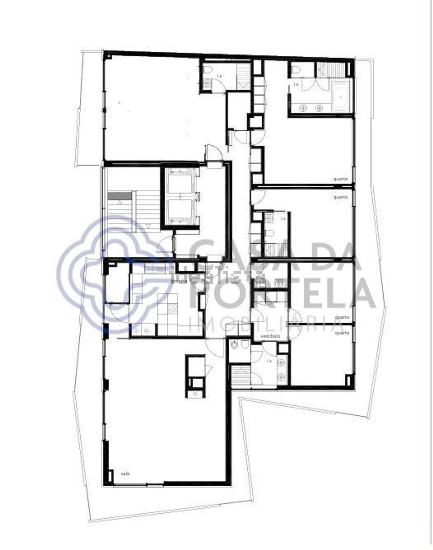 公寓 t5出售在Bougado - 平面图