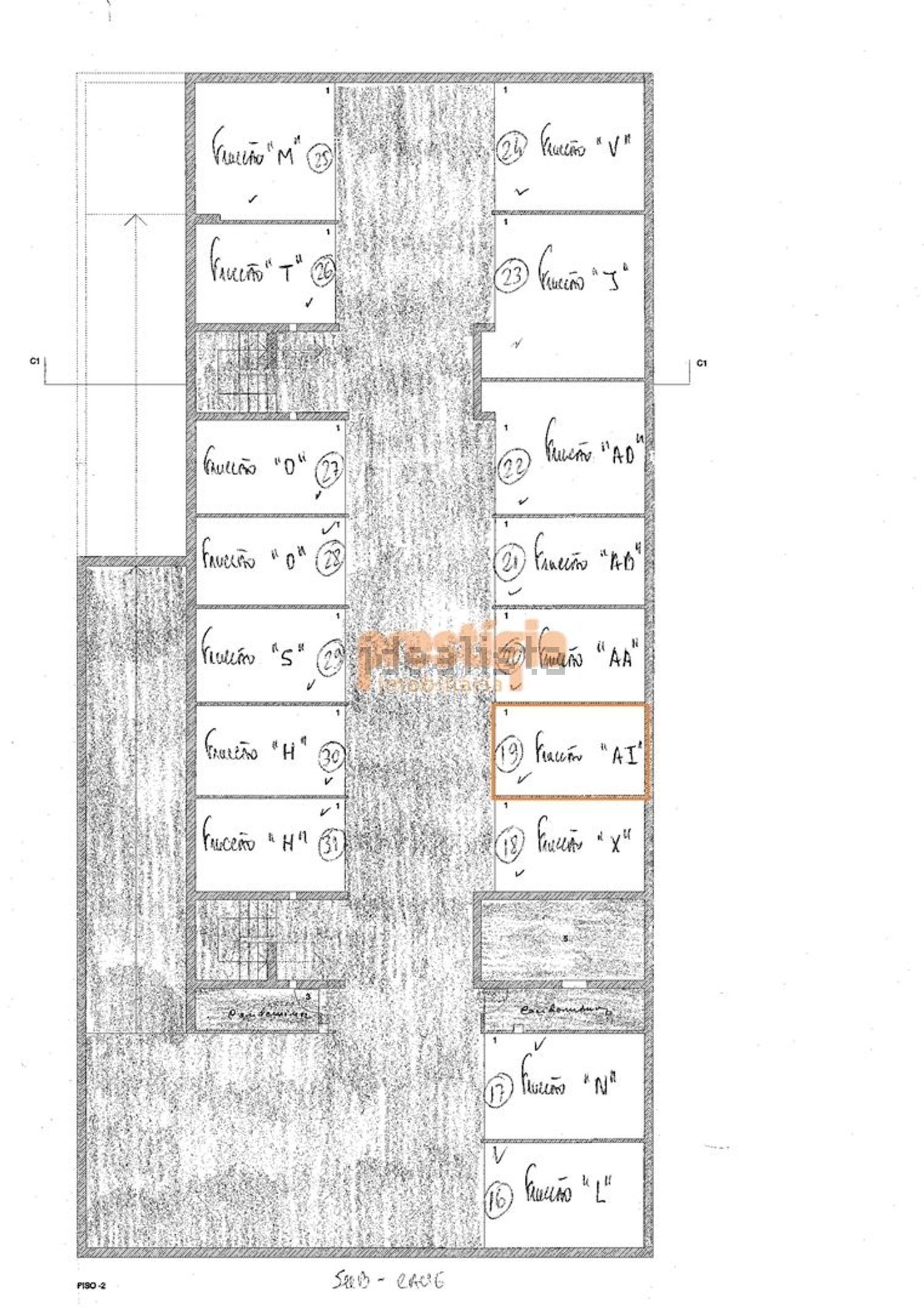 出租公寓 t2在Rua Custódio Vilas Boas, 26 - 平面图