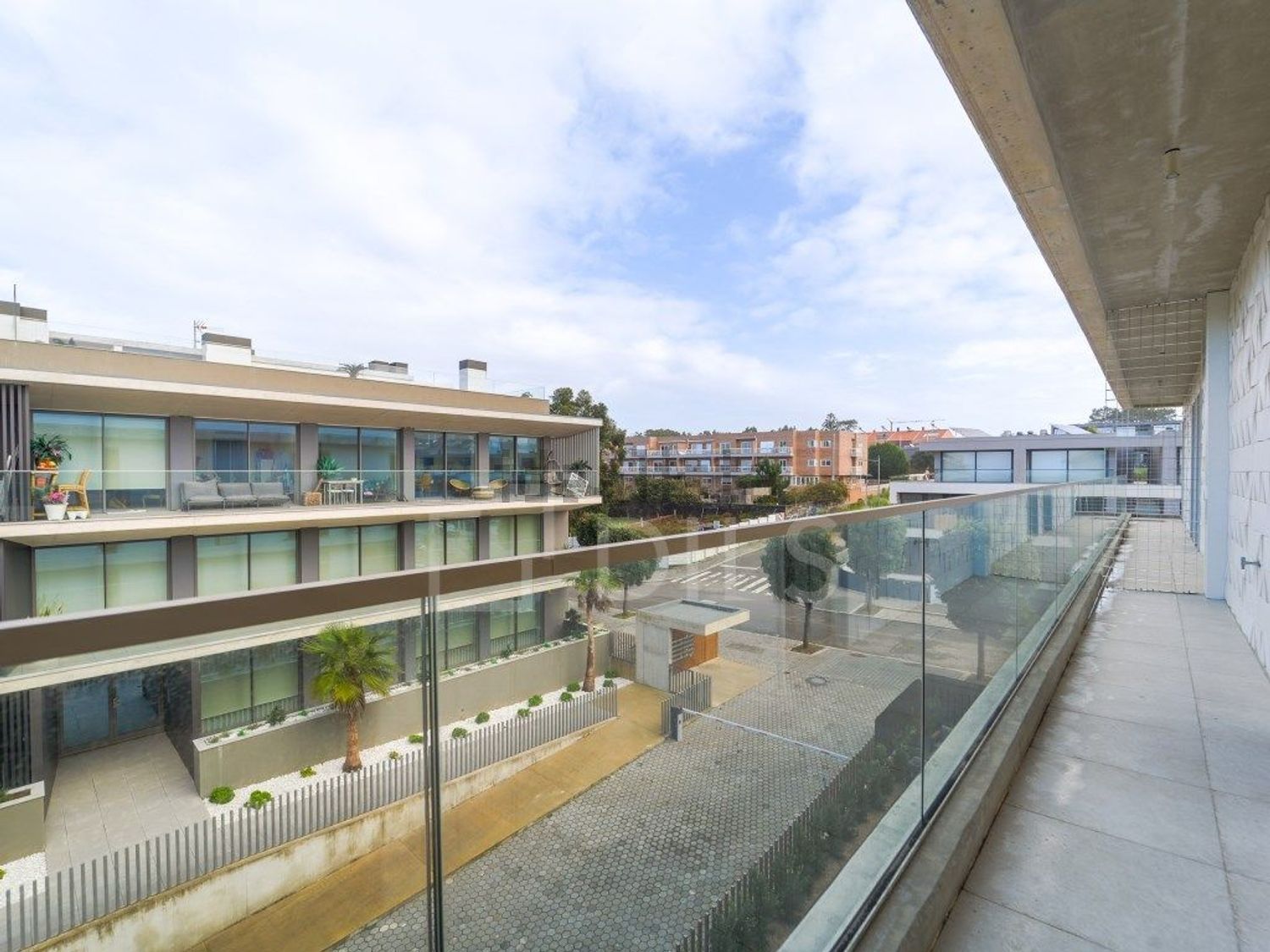 出租公寓 t2在Avenida da Beira-Mar, 3321 - 露台
