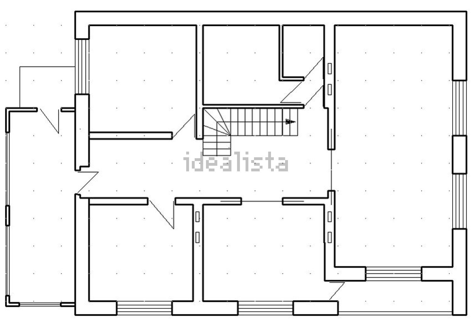 双拼别墅出售在Rua Nova de Crestins s/n - 平面图