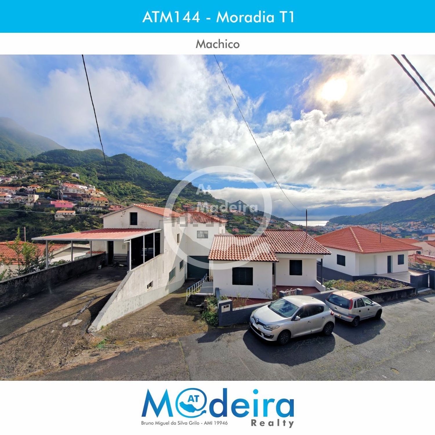 小楼房或独栋别墅出售在Estrada da Ribeira Seca, 310 - 视线