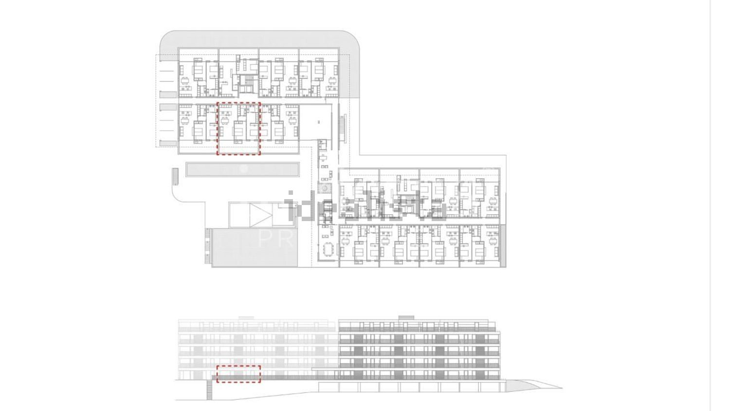 公寓 t2出售在Rua da Ventosa s/n - 平面图