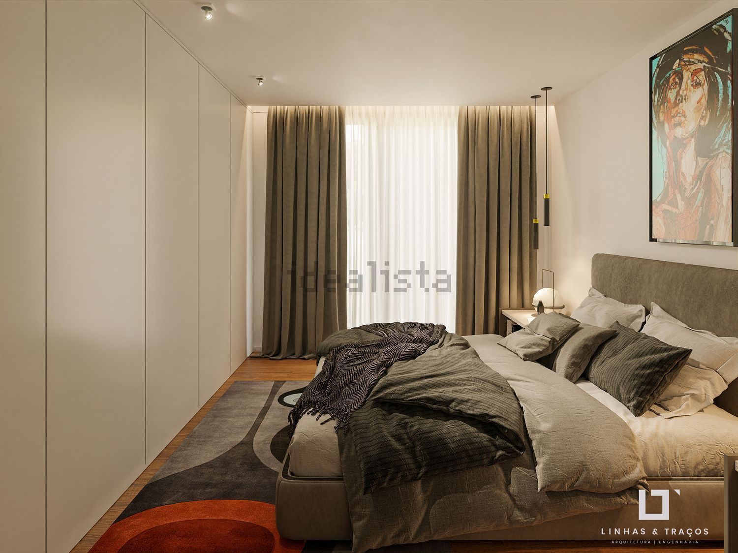 公寓 t2出售Nova do Morangal s/n - 卧室