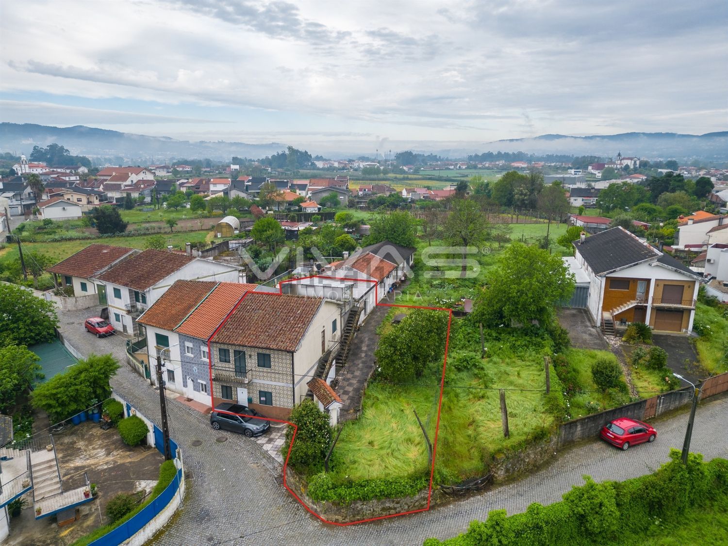 小楼房或独栋别墅出售在Merelim (São Pedro) e Frossos - 视线