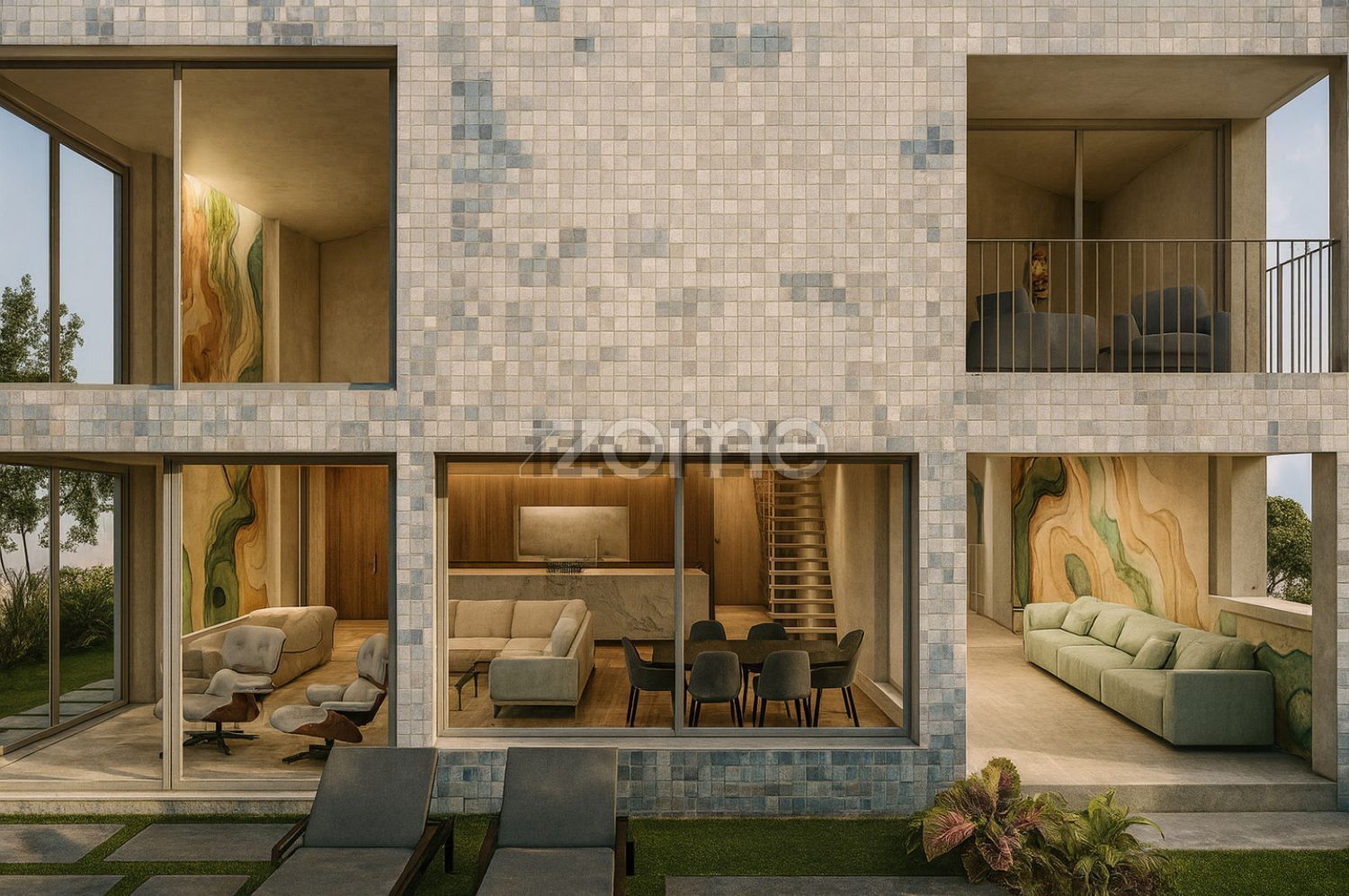 小楼房或独栋别墅出售Urbanizacao da Casa Branca s/n - 平面图