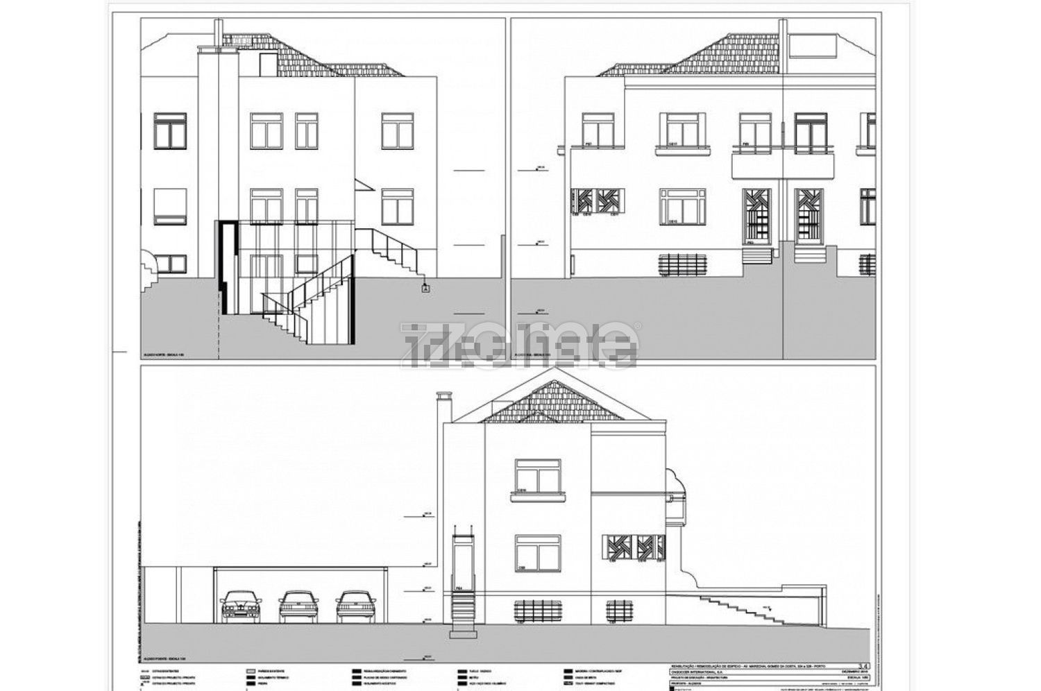 小楼房或独栋别墅出售在Avenida do Marechal Gomes da Costa - 平面图