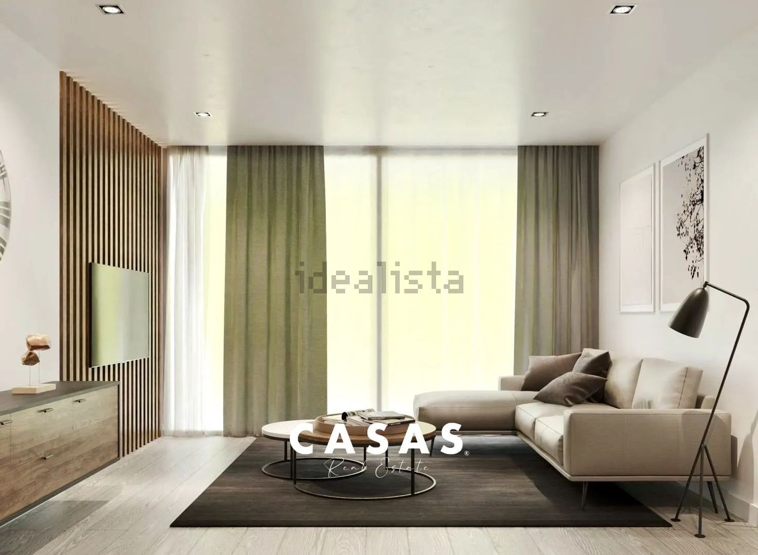 公寓 t1出售在Rua Dr. Nicodemos Pereira s/n - 客厅