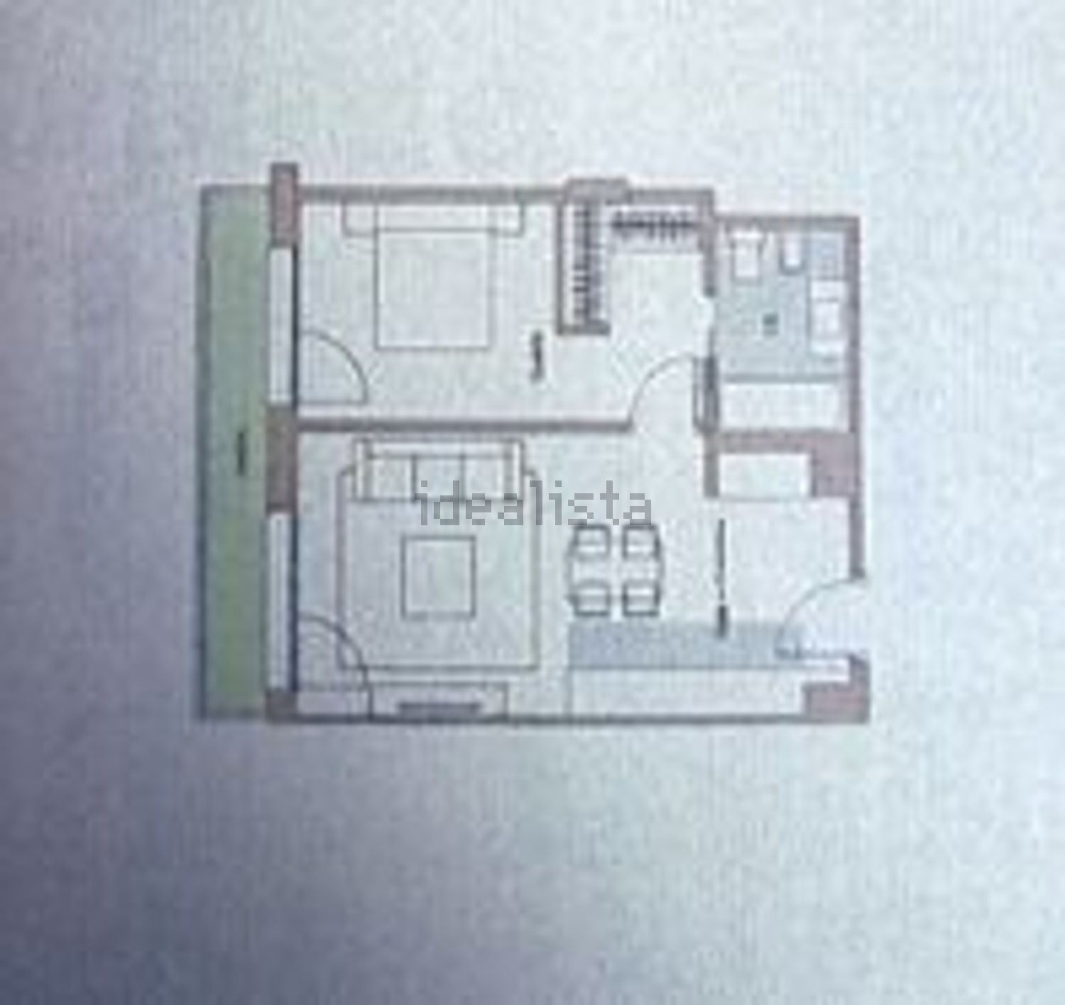 公寓 t1出售在Rua Orfeão do Porto - 平面图