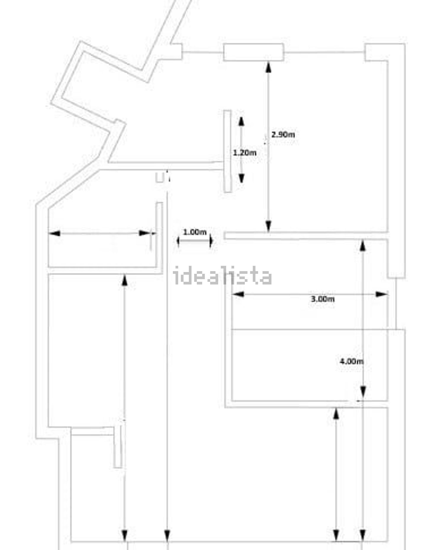 公寓 t2出售在Rua Doutor Severiano - 平面图