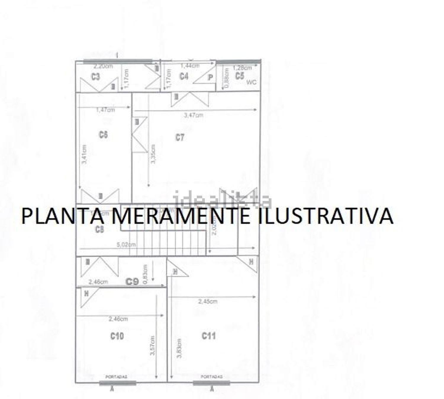 小楼房或独栋别墅出售在Rua Figueiras, 691 - 平面图