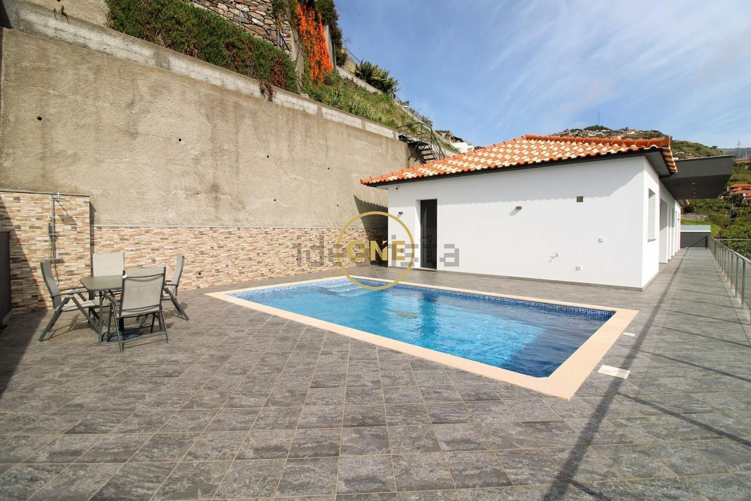 小楼房或别墅出售在Ribeira Brava - 游泳池