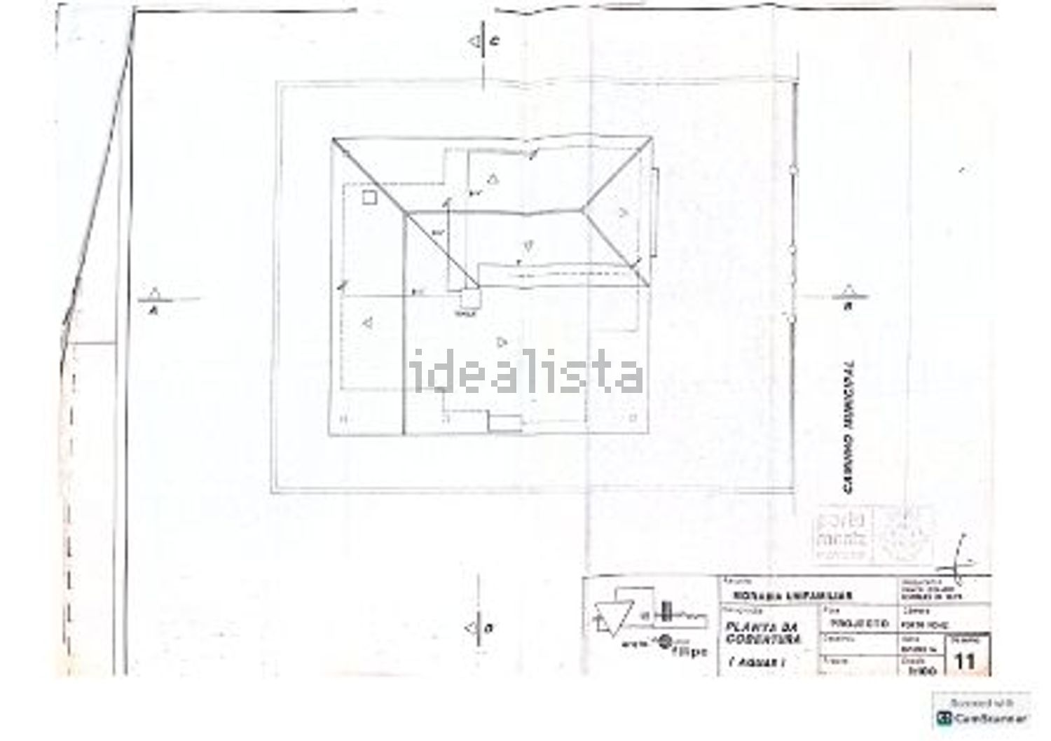 小楼房或独栋别墅出售在Caminho dos Moinhos, 22 - 平面图