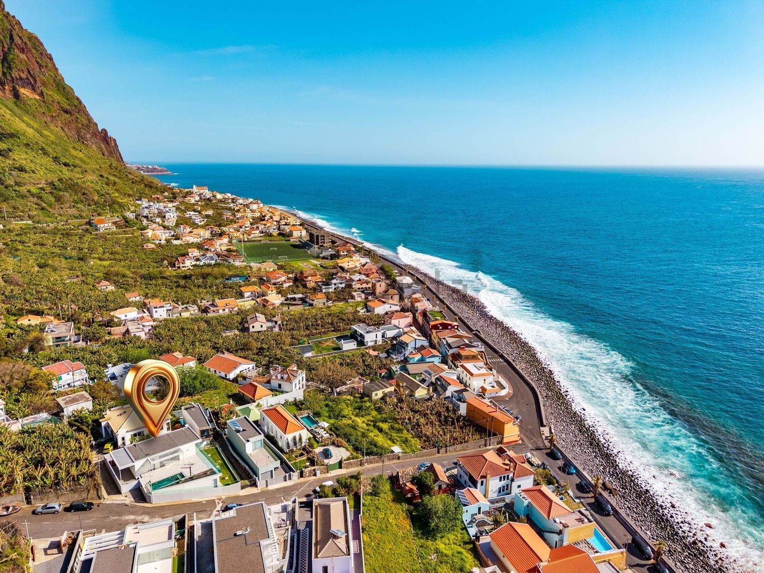 小楼房或独栋别墅出售Impasse da Ribeira Chã - 视线