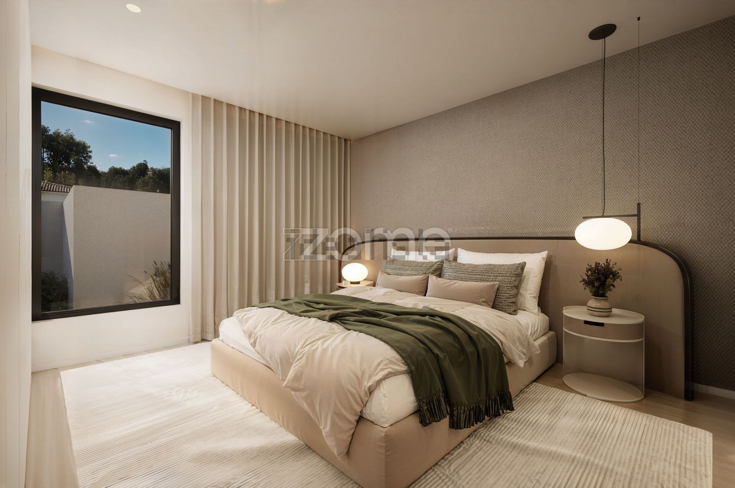 双拼别墅出售在Fermentões - 卧室